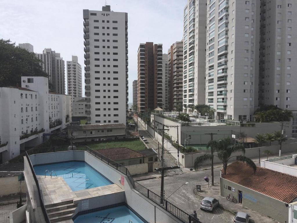 Apto Asturias Guaruja Apartment Luaran gambar